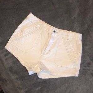 Free People White Shorts